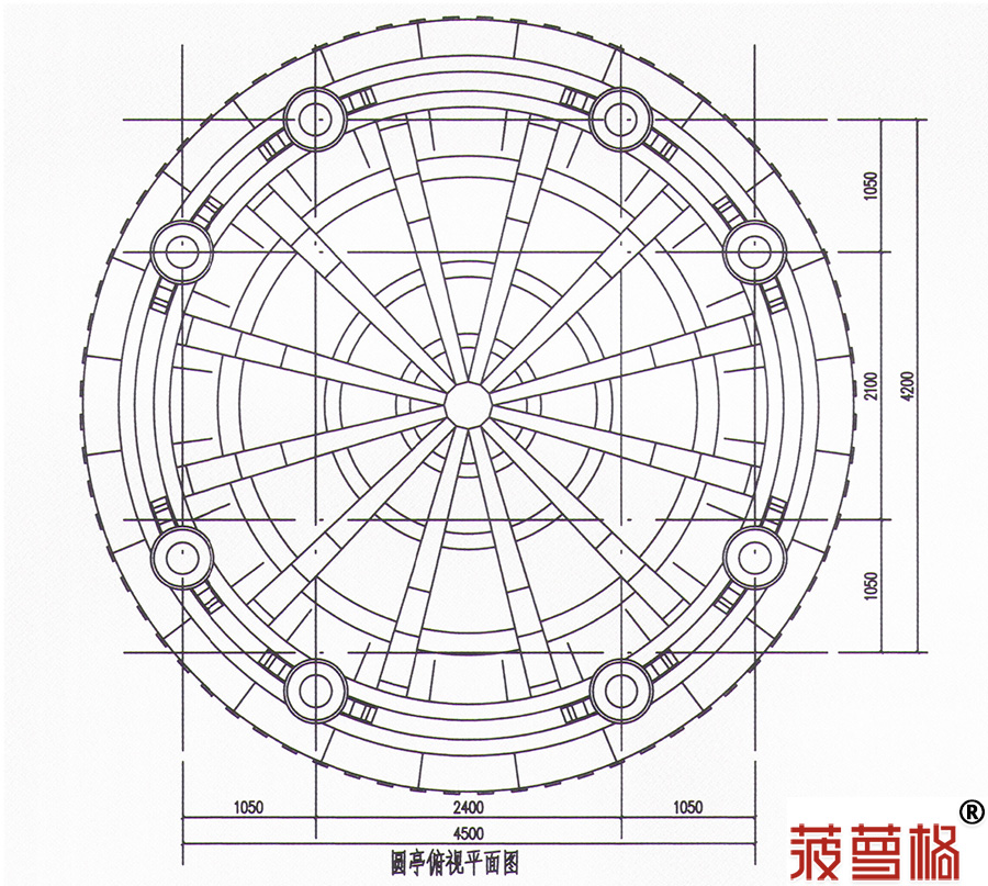 蘇式園林圓亭設(shè)計(jì)解析(圖4) 蘇式園林圓亭設(shè)計(jì)解析(圖4)